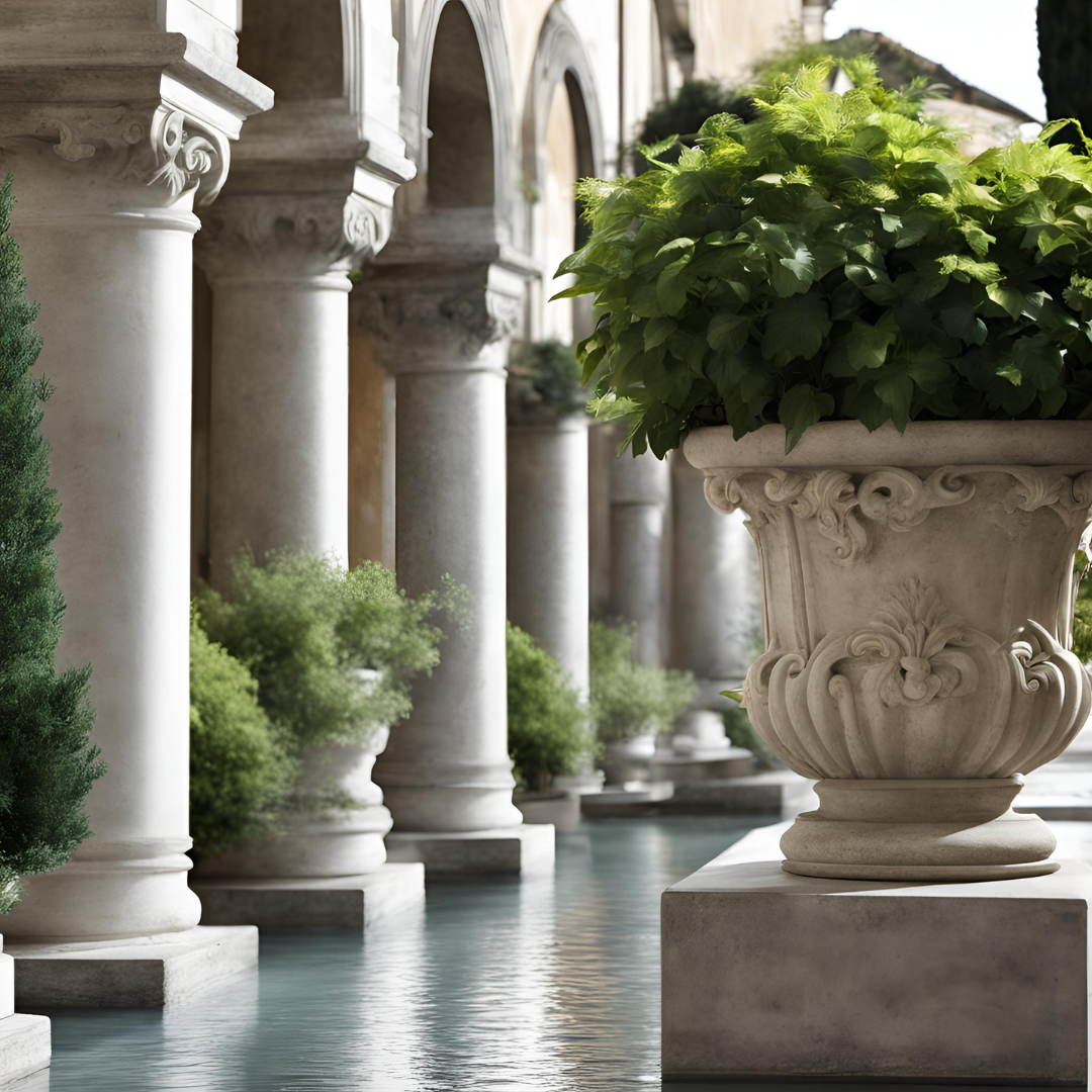 Ardalos luxe betonnen tuin-elementen