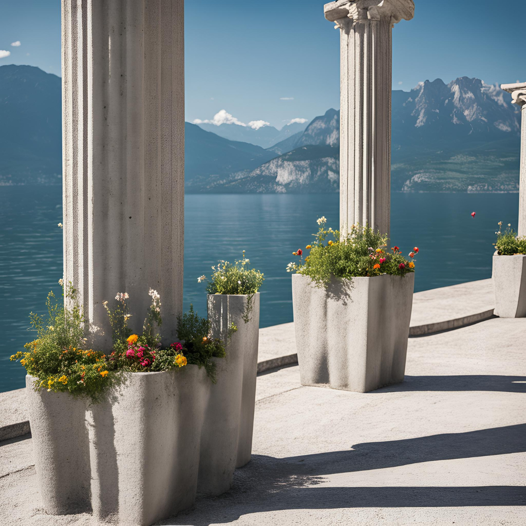 Ardalos luxe betonnen tuin-elementen