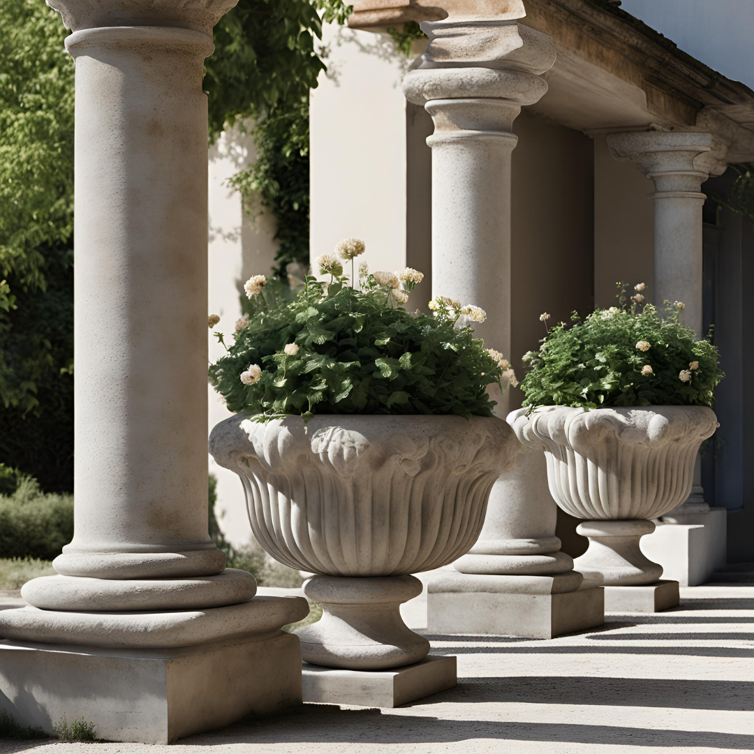 Ardalos luxe betonnen tuin-elementen